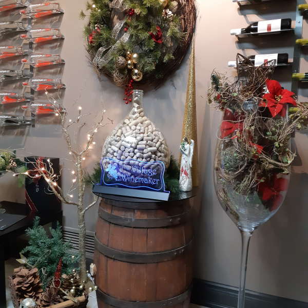 It's beginning to look a lot like Christmas here at The Village Winemaker!  Purchase a Gift Certificate for that hard to buy for person on your list!