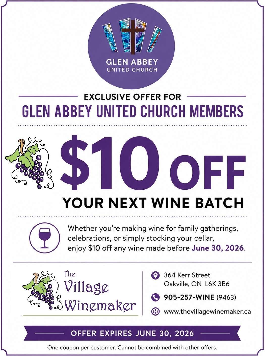 Current & Past Coupons
