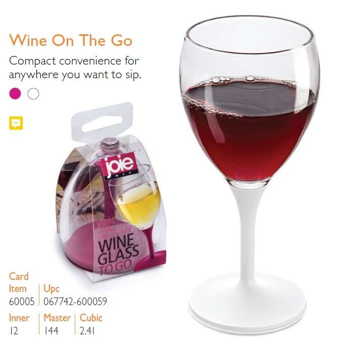 Wine of The Go-Portable Wine Glass