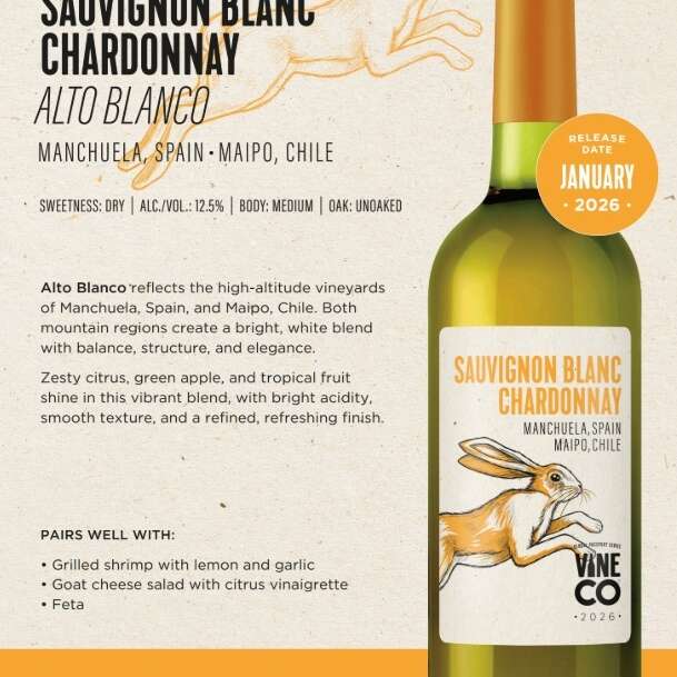 <b>Sauvignon Blanc-Chardonnay- SPAIN/CHILE</b>